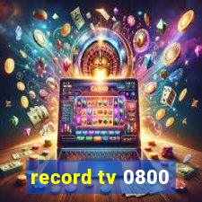 record tv 0800